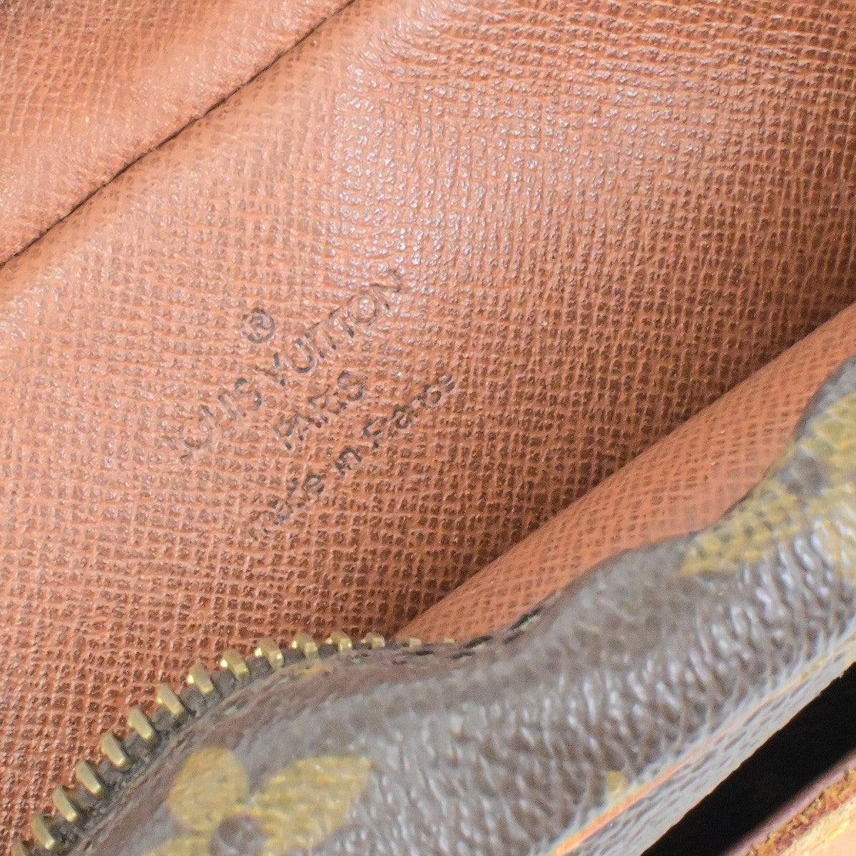LOUIS VUITTON Compiegne 28 Clutch Hand Bag Monogram Leather Brown M51845 61YH084
