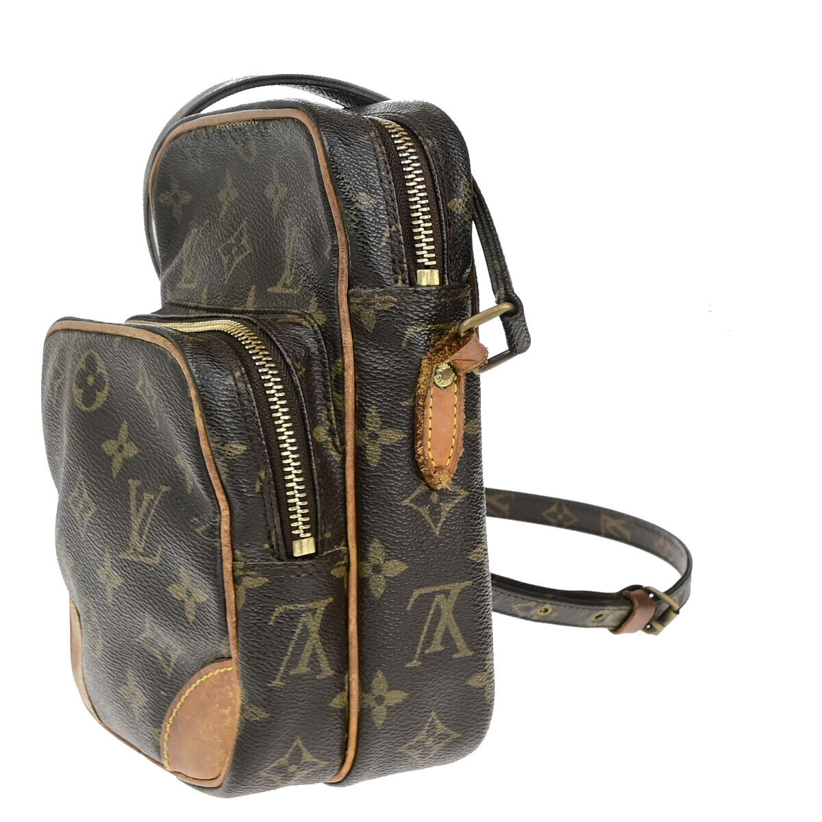 LOUIS VUITTON Amazon Crossbody Shoulder Bag Monogram Leather BN M45236 68YG506