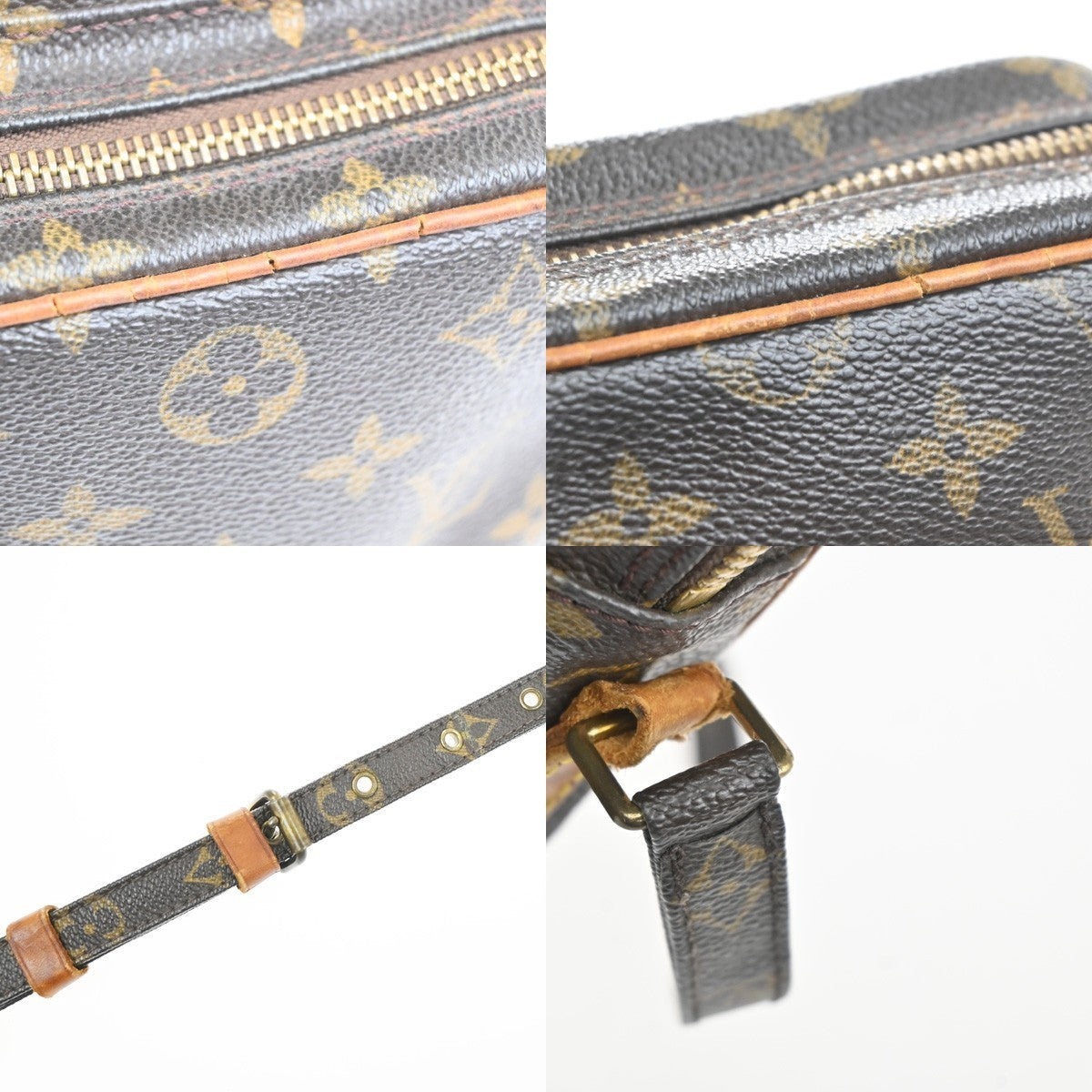 LOUIS VUITTON Amazon Crossbody Shoulder Bag Monogram Leather BN M45236 65KD039