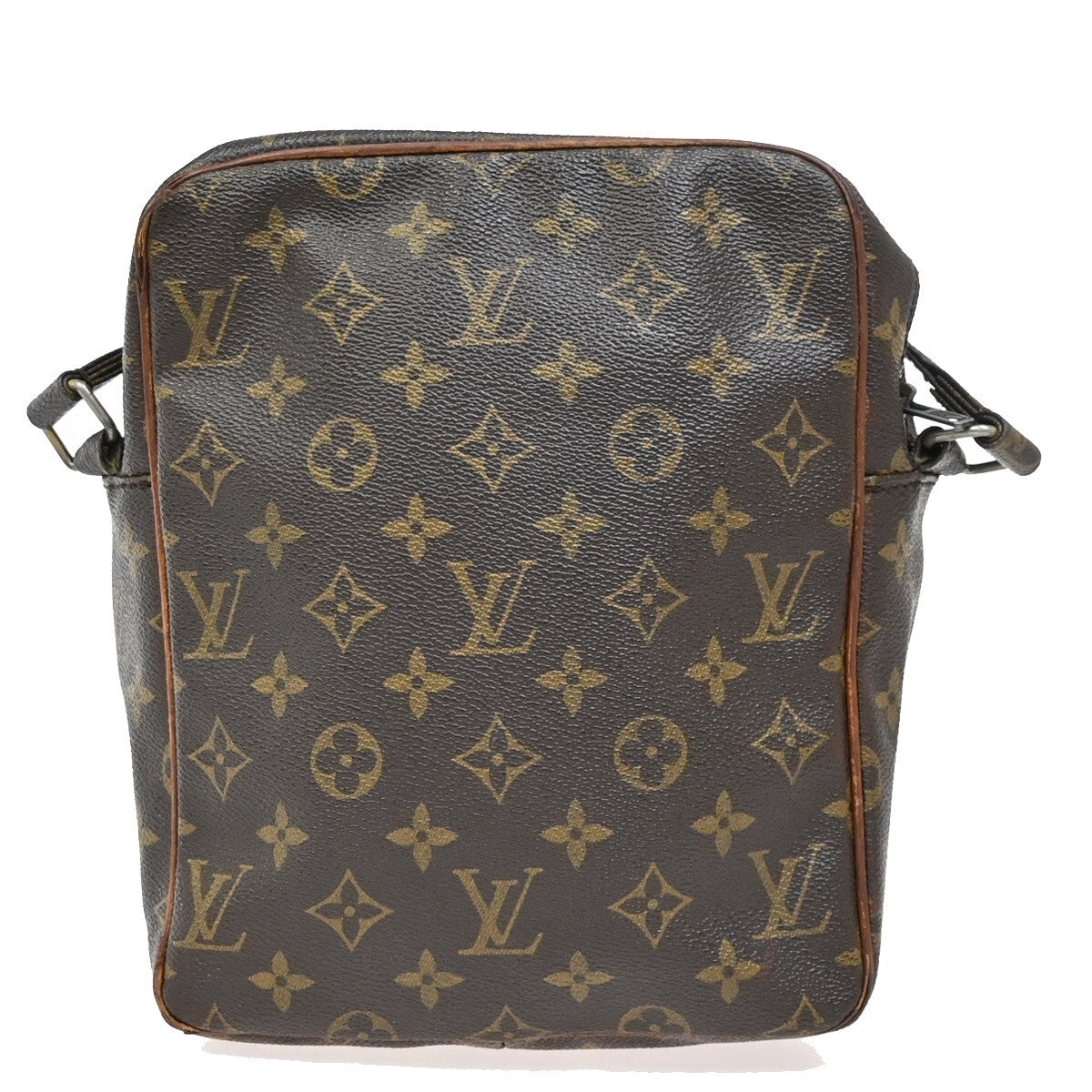 LOUIS VUITTON Petit Marceau Shoulder Bag Monogram Leather Brown M40264 62EE313