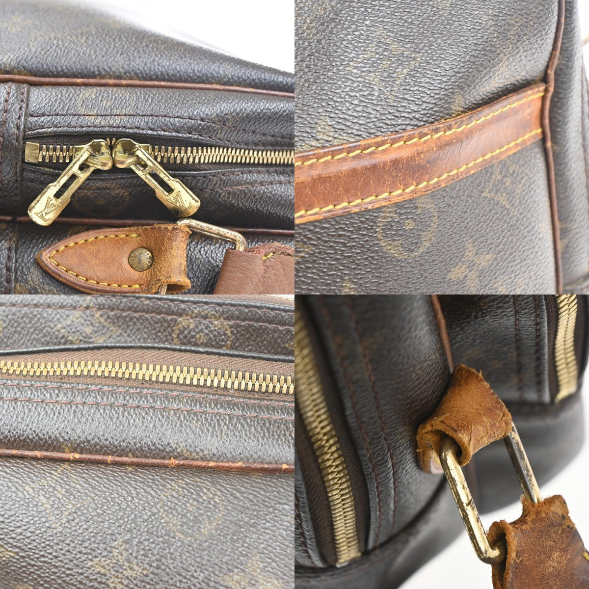 LOUIS VUITTON Reporter GM Crossbody Shoulder Bag Monogram Leather M45252 69KC877