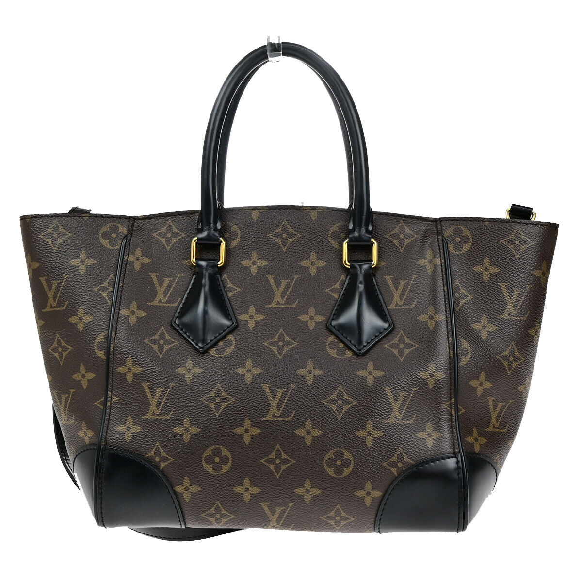 LOUIS VUITTON Phoenix PM 2Way Hand Bag Monogram Leather Brown BK M41538 601YG804