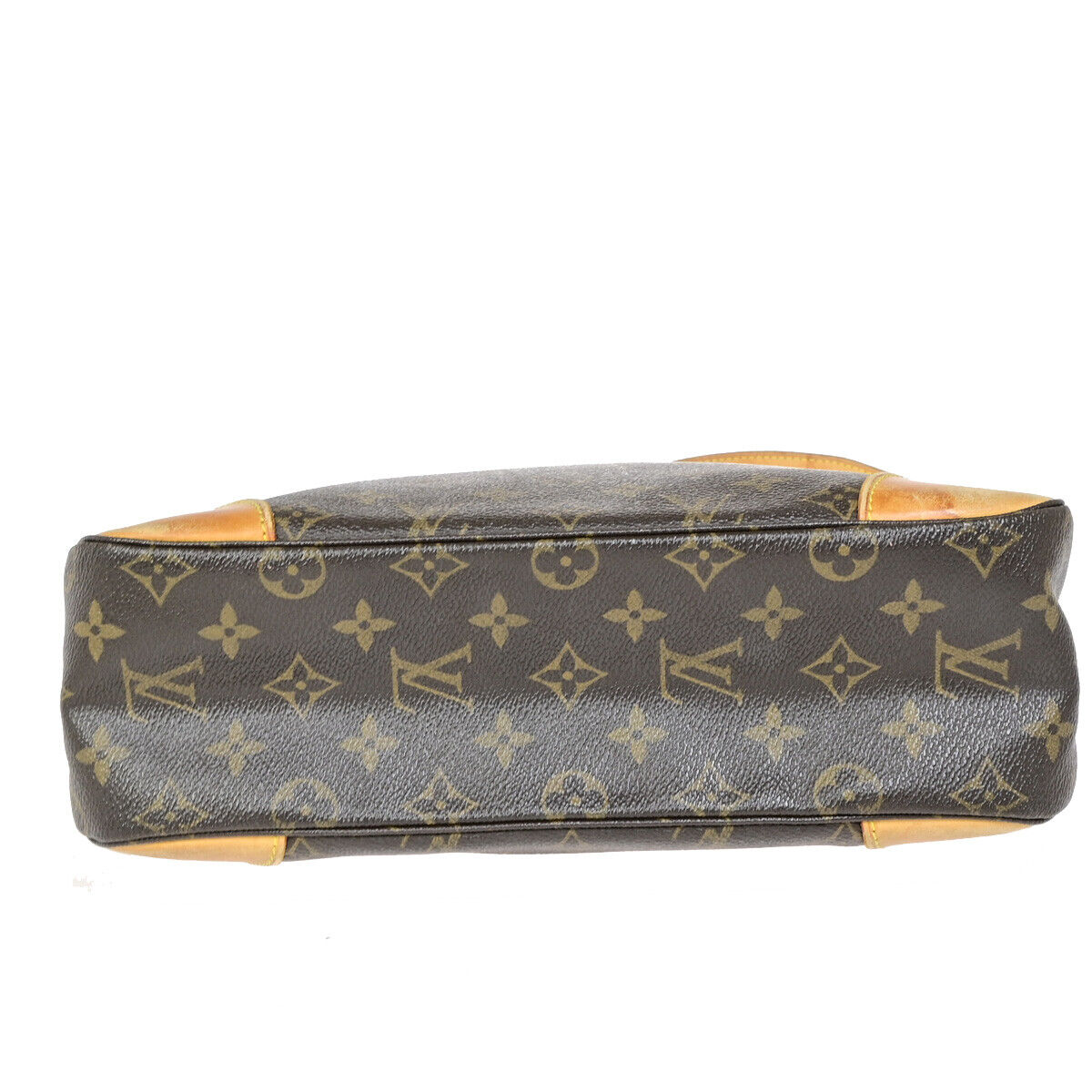 LOUIS VUITTON Boulogne 30 Shoulder Bag Monogram Leather Brown M51265 79YF136