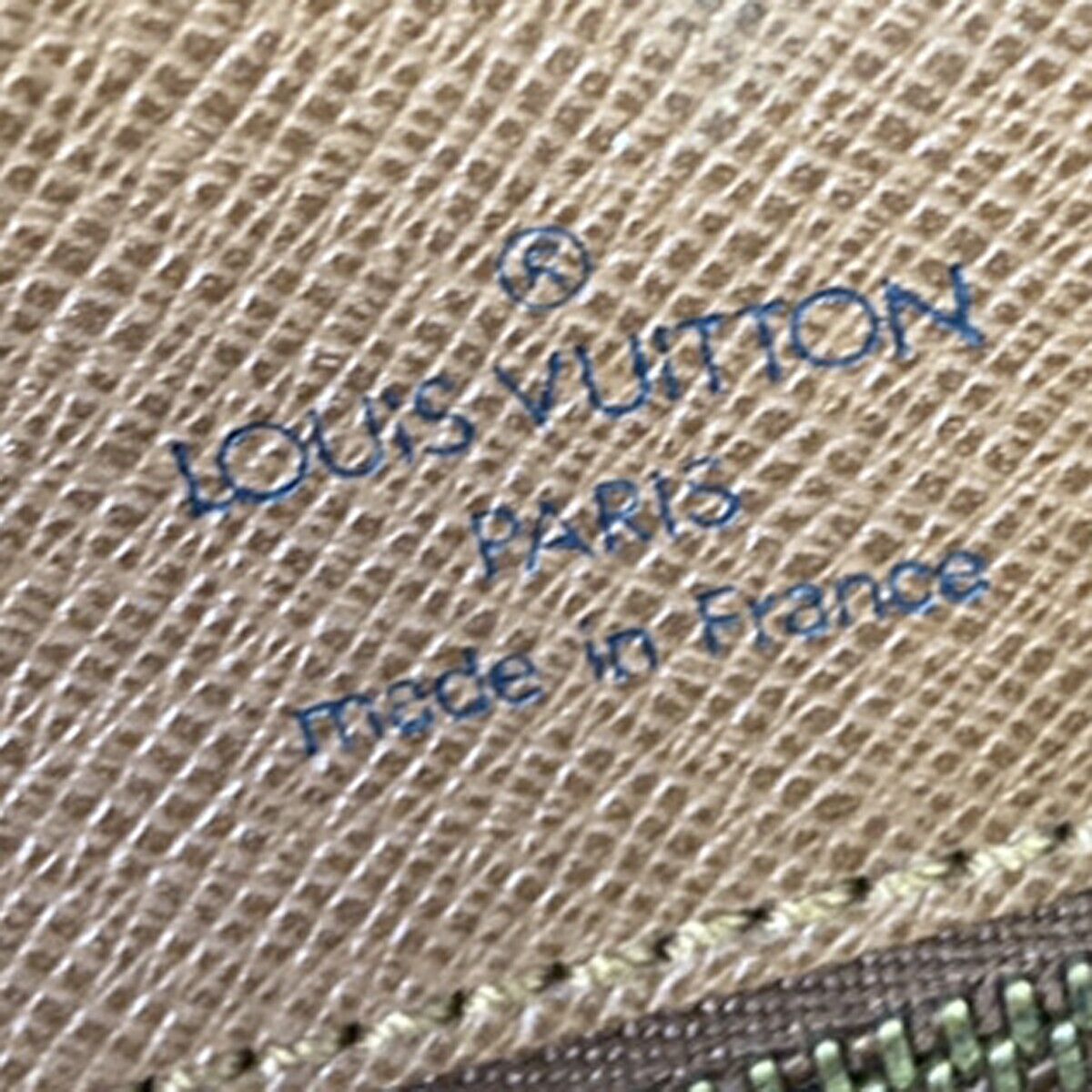 LOUIS VUITTON Saint Cloud GM Shoulder Bag Monogram Leather Brown M51242 70ED490