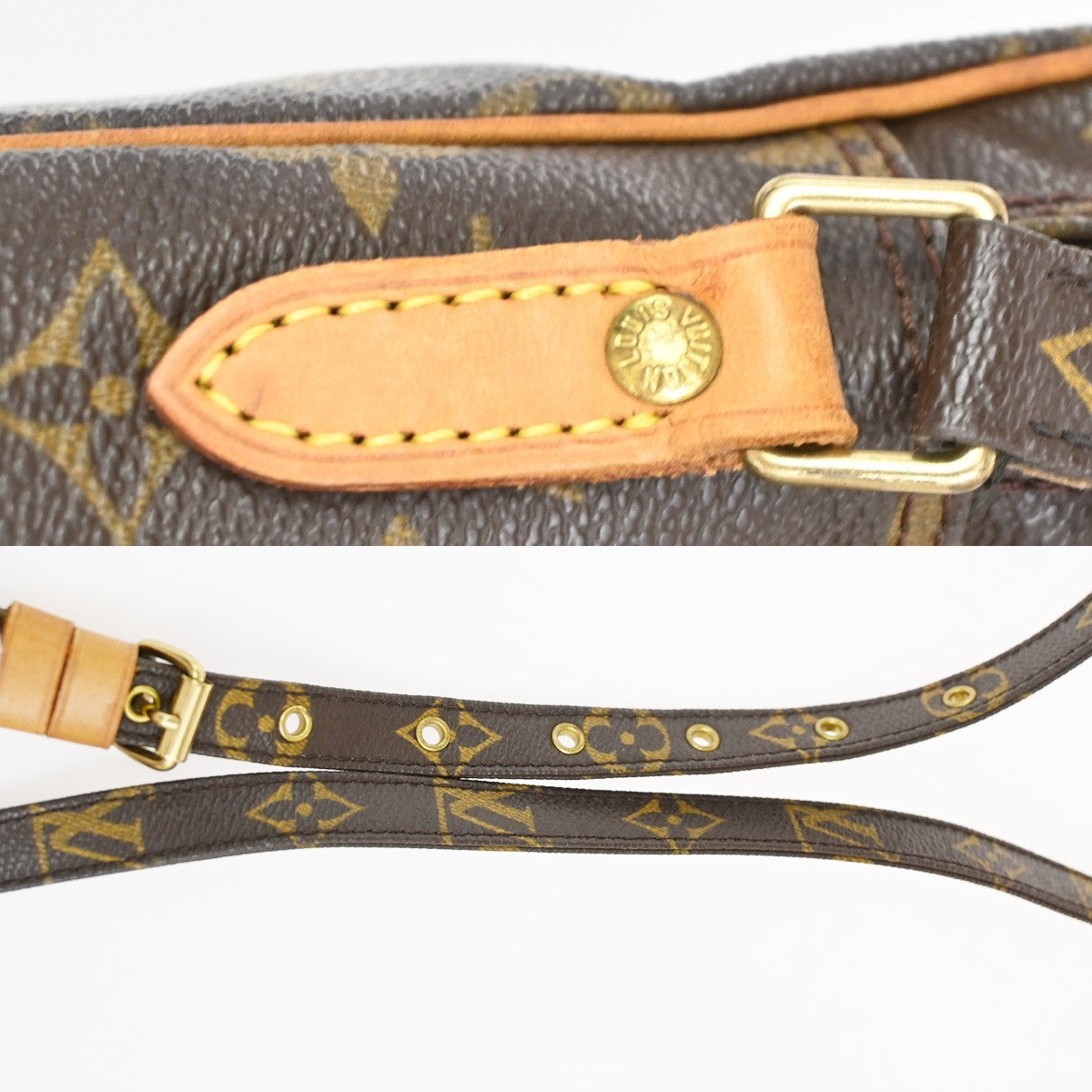 LOUIS VUITTON Amazon Crossbody Shoulder Bag Monogram Leather BN M45236 77TA679