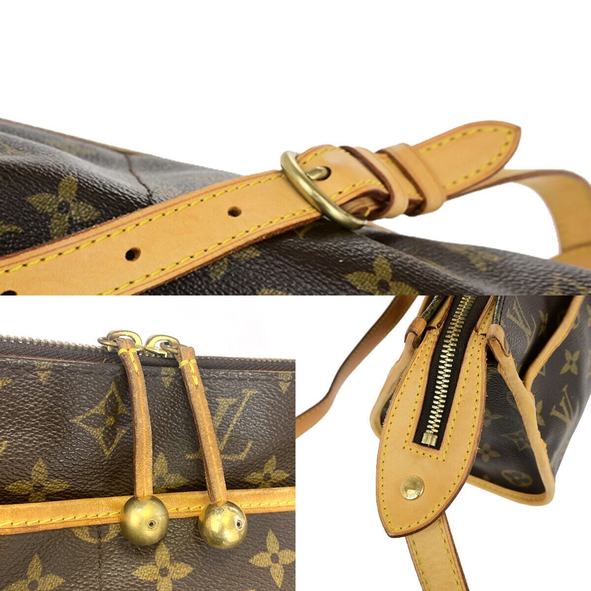 LOUIS VUITTON LV Popincourt Long Shoulder Bag Monogram Brown M40008 79YG604
