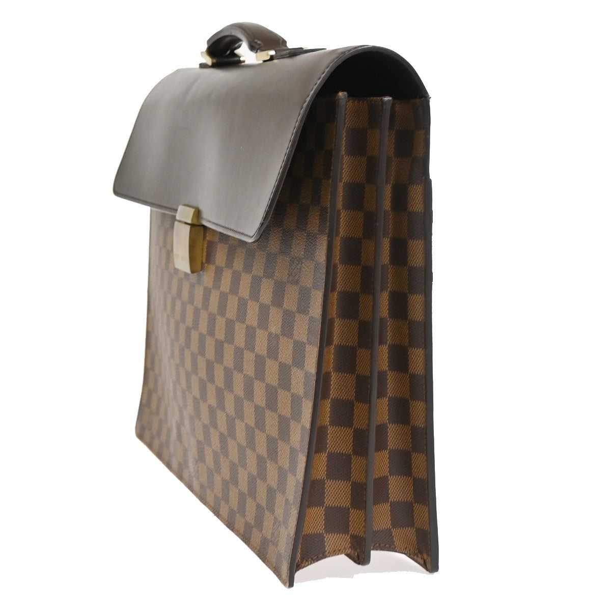LOUIS VUITTON Altona GM Business Hand Bag Damier Ebene Leather N53312 80CA901