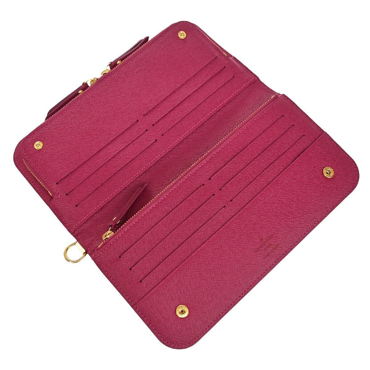 LOUIS VUITTON Insolite Long Bifold Wallet Monogram Multi White M60445 17RH258