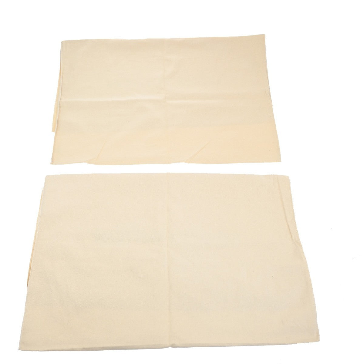 LOUIS VUITTON Logo 10 Set Dust Bag Drawstring Canvas Cotton Beige Brown 09MA430