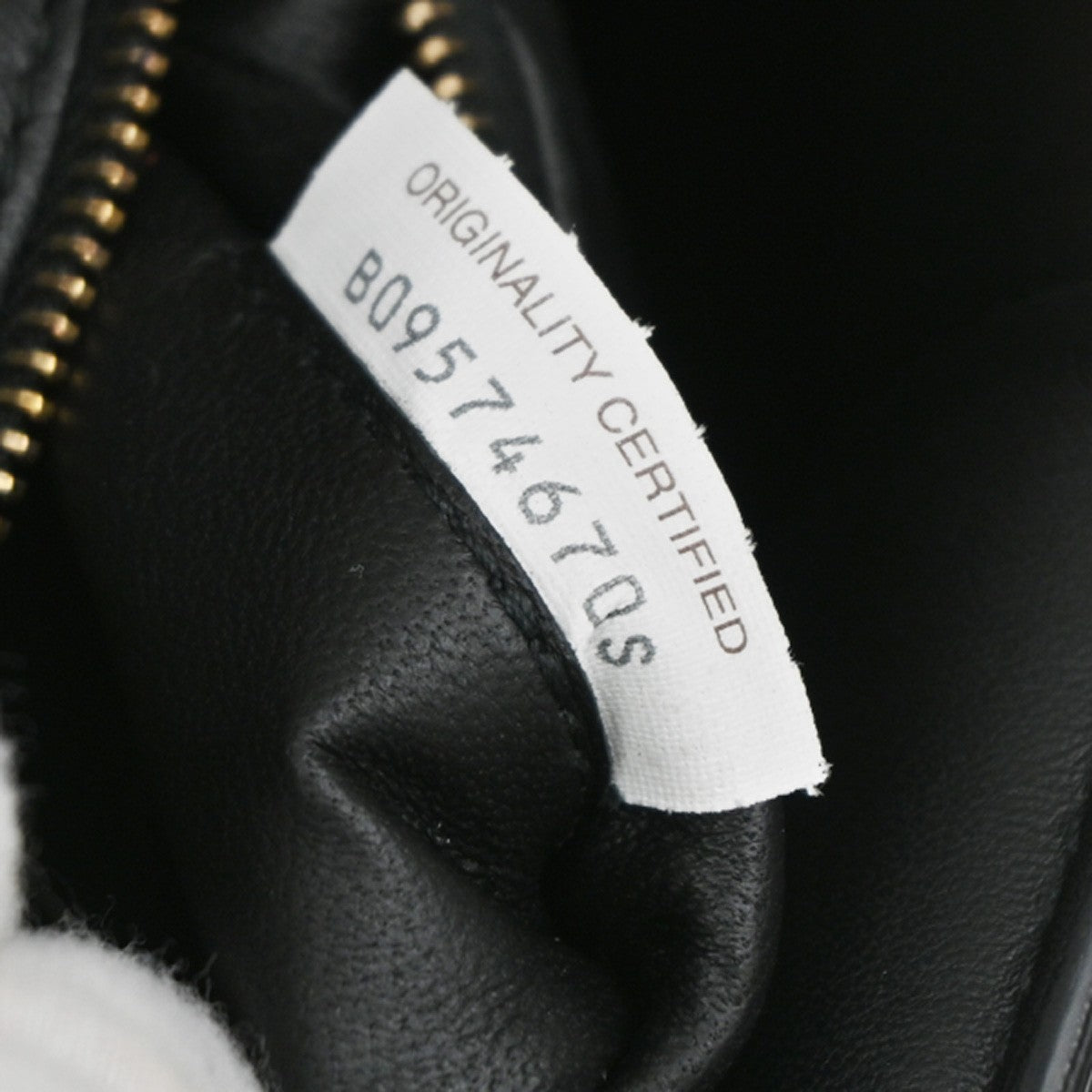 BOTTEGA VENETA Maxy Intrecciato Cassette Shoulder Bag Leather Black 689RL287