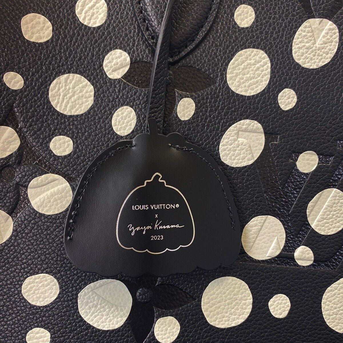 LOUIS VUITTON LV × YK OnTheGo MM Hand Bag Monogram EmpreinteDots M46389...