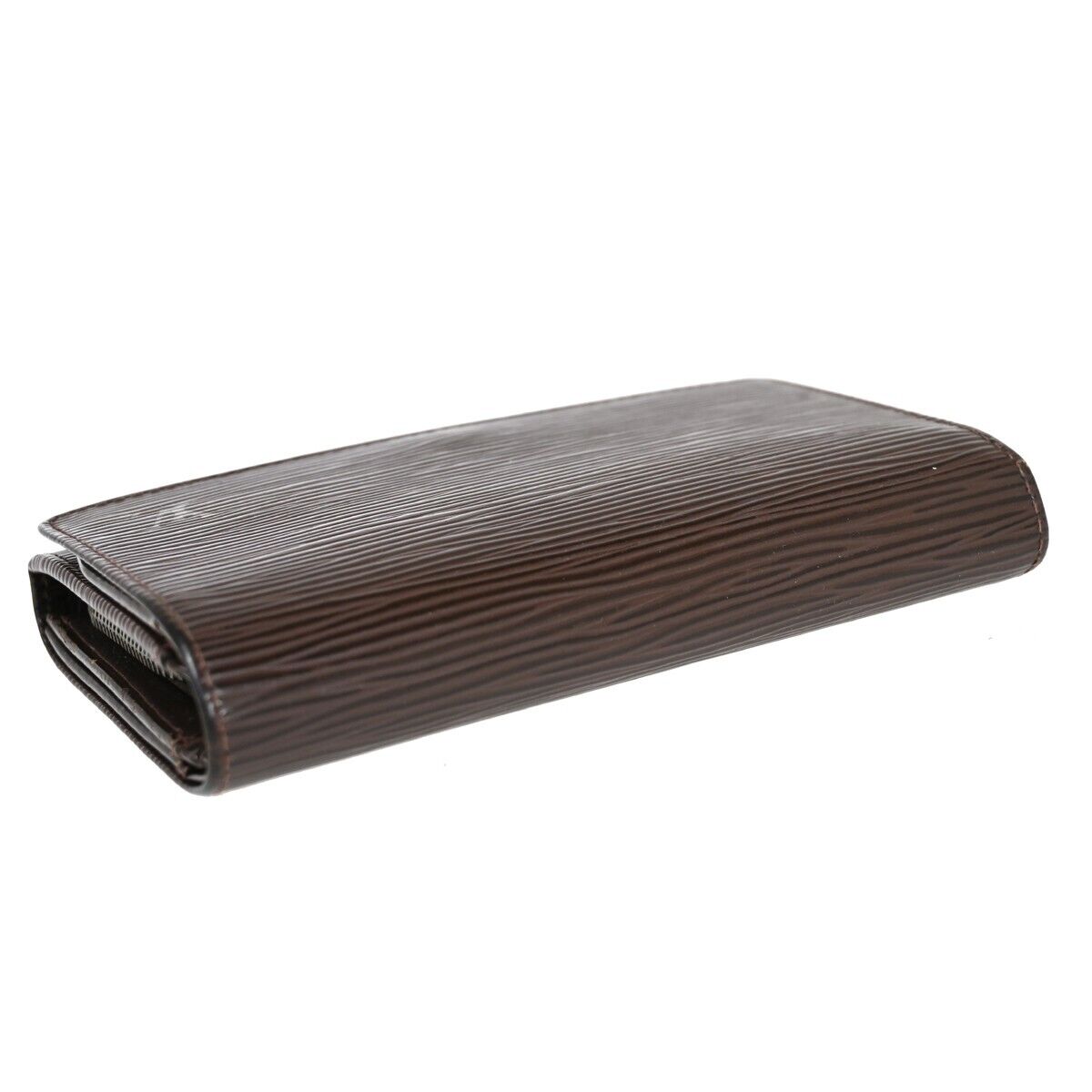 LOUIS VUITTON Portefeuille Tresor Bifold Wallet Epi Leather Brown M6350D 67HB294