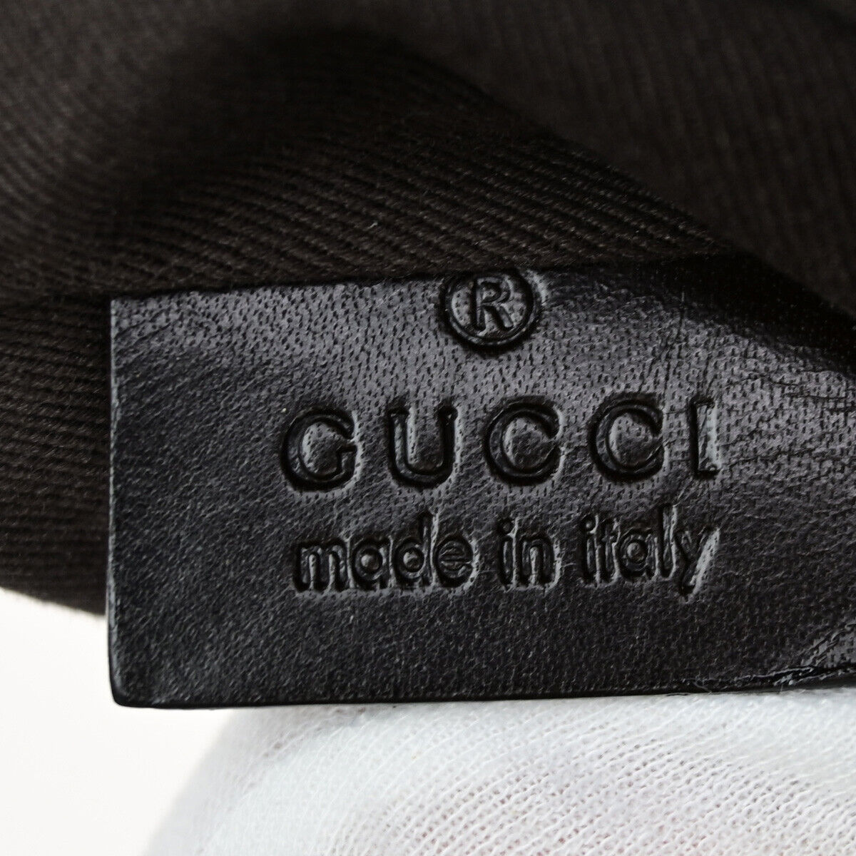 GUCCI Logo GG Pattern Shoulder Bag Canvas Leather Brown Made In Italy 60YF013
