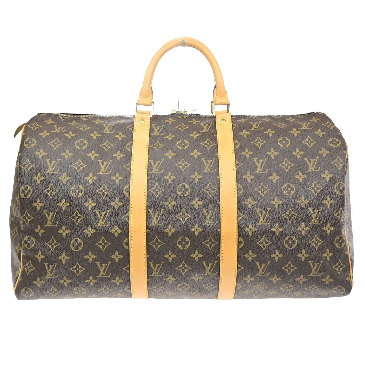 LOUIS VUITTON Keepall 50 Travel Hand Bag Monogram Leather Brown M41426 25MA708