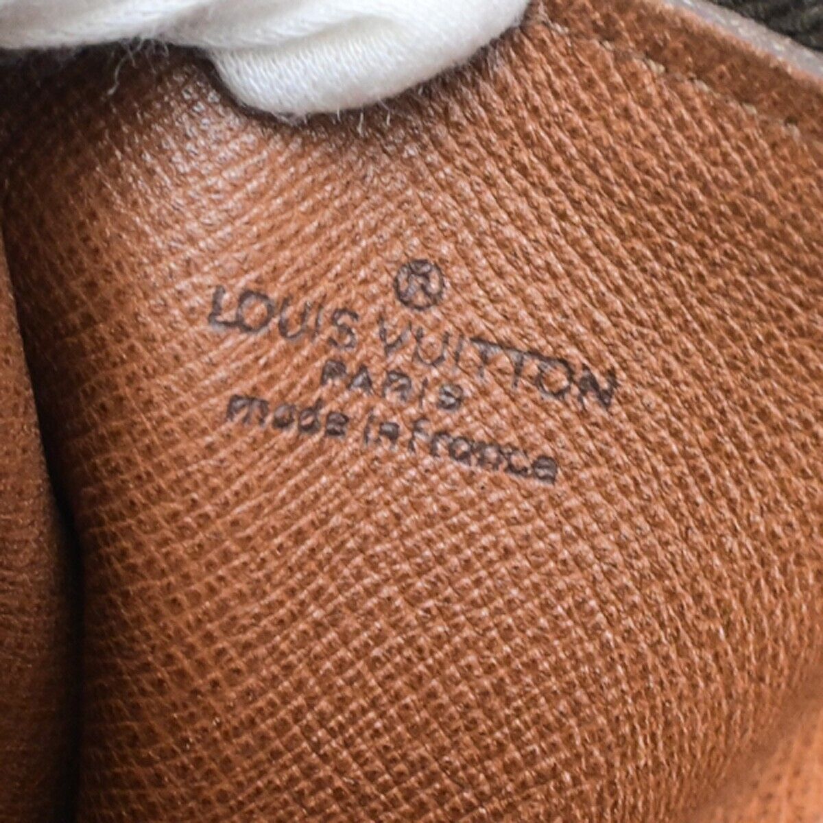 LOUIS VUITTON Logo PAPILLON 30 Hand Bag Monogram Leather Brown M51365 64ED931