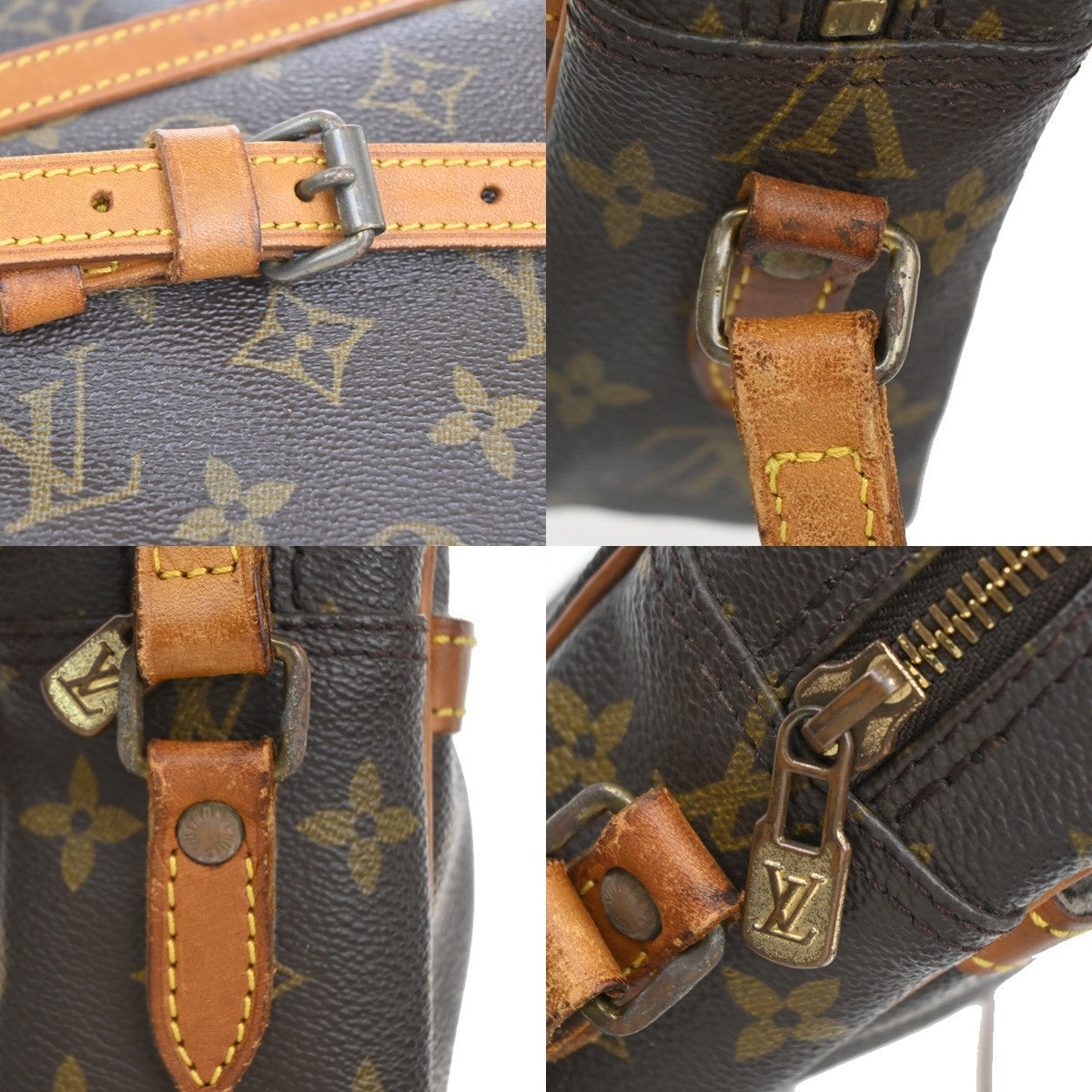 LOUIS VUITTON Trocadero 27 Shoulder Bag Monogram Leather Brown M51274 86CA410