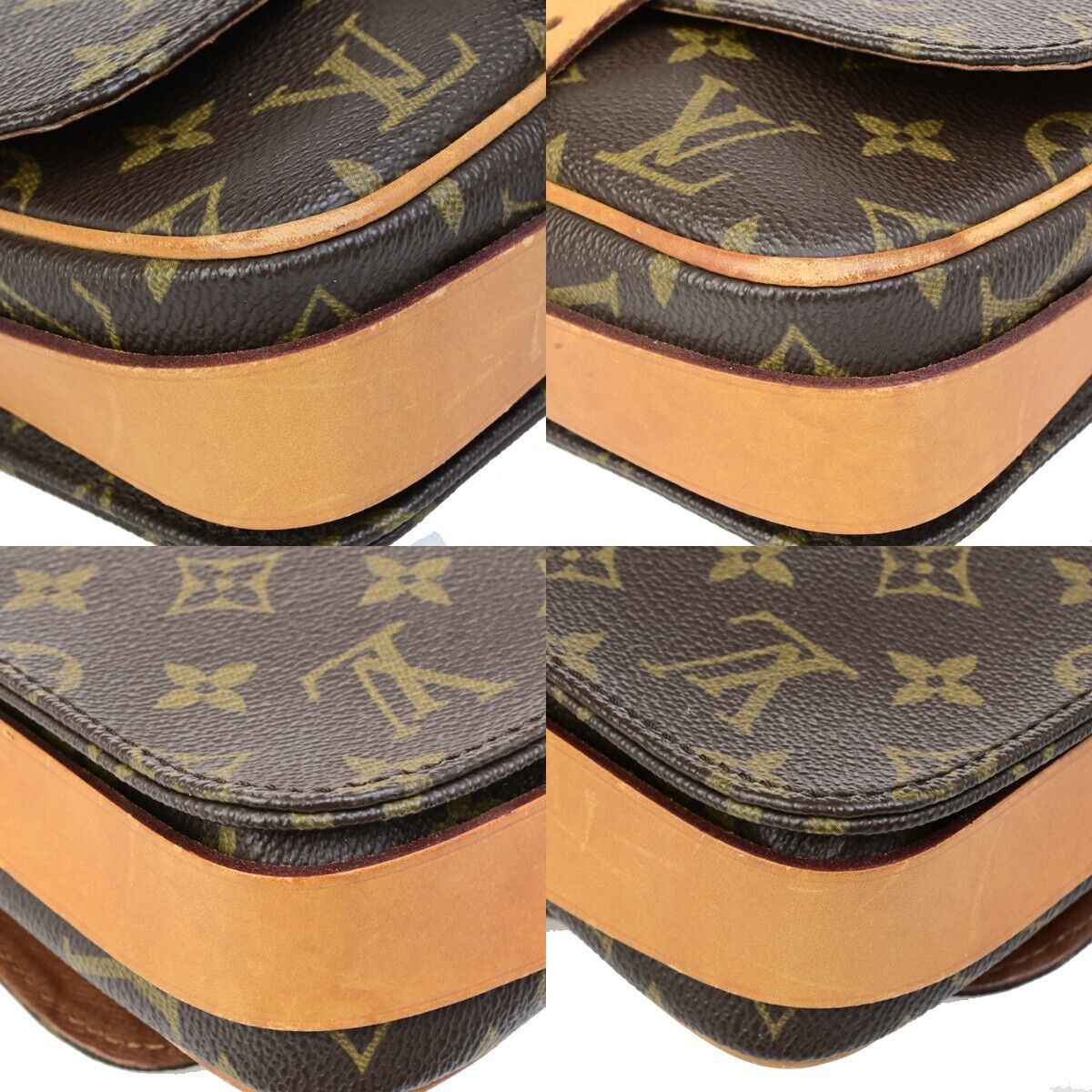 LOUIS VUITTON Mini Cartouchiere Shoulder Bag Monogram Leather BN M51254 73ED380