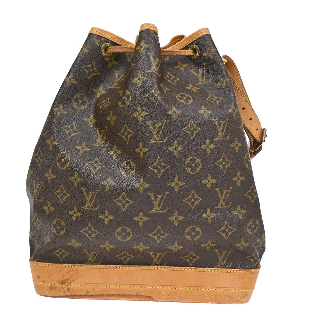 LOUIS VUITTON Noe GM Drawstring Shoulder Bag Monogram Leather BN M42224 74CA908
