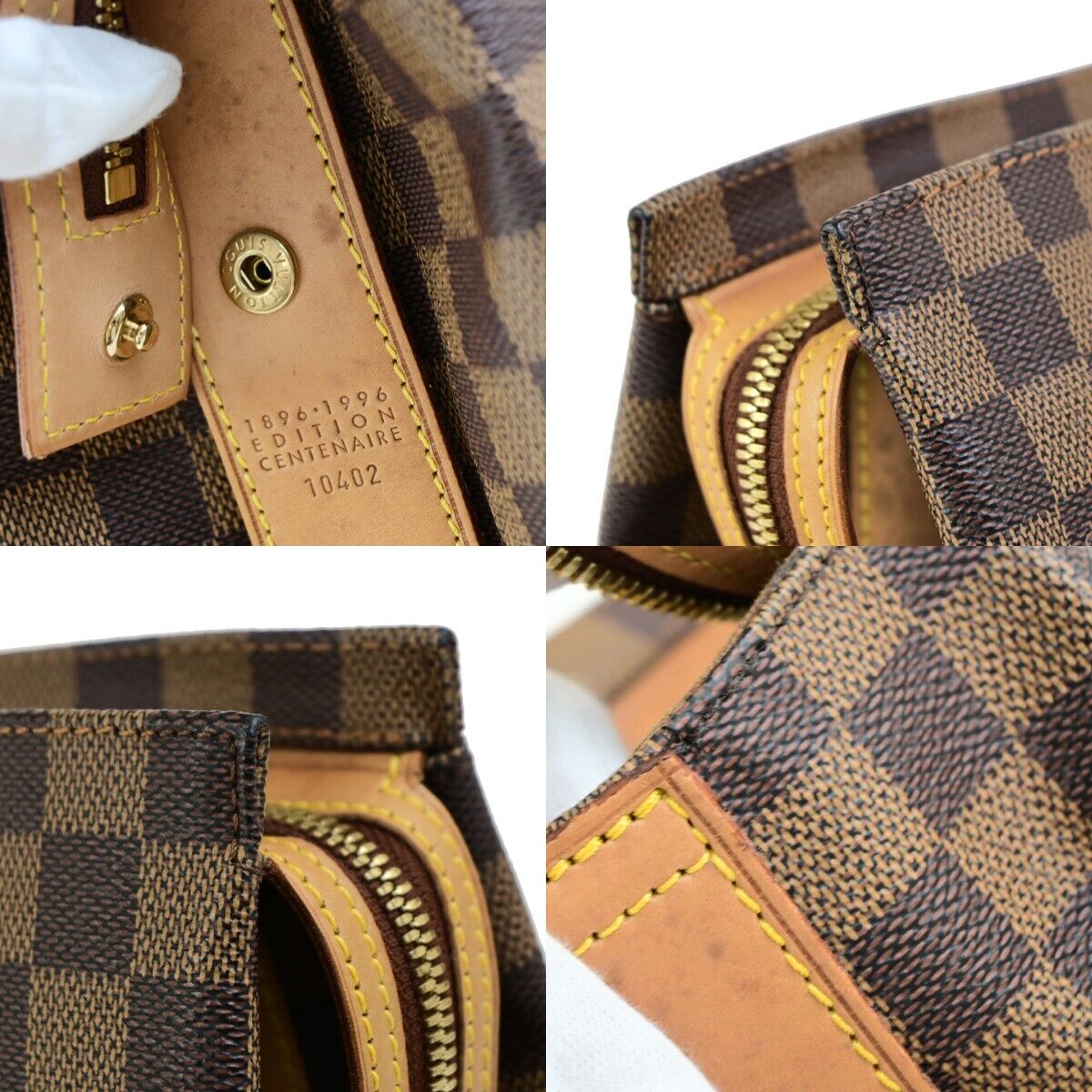 LOUIS VUITTON Columbine Shoulder Bag Damier Ebene Leather N99037 Edition 11EC921