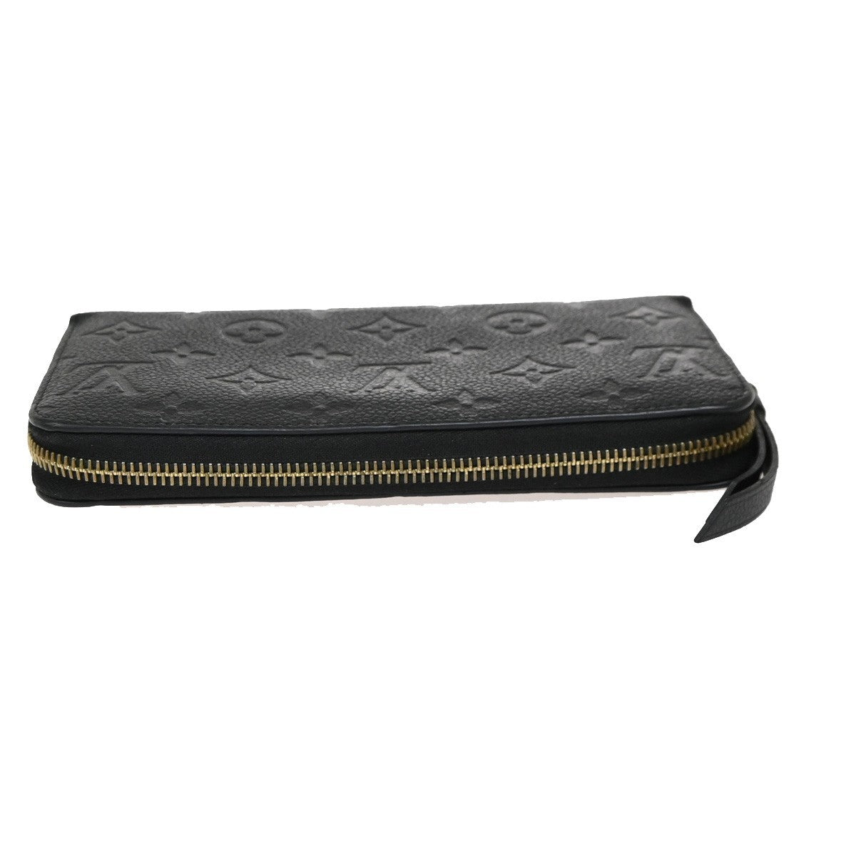 LOUIS VUITTON Zippy Wallet Long Wallet Monogram Empreinte Black M60571 85EG379