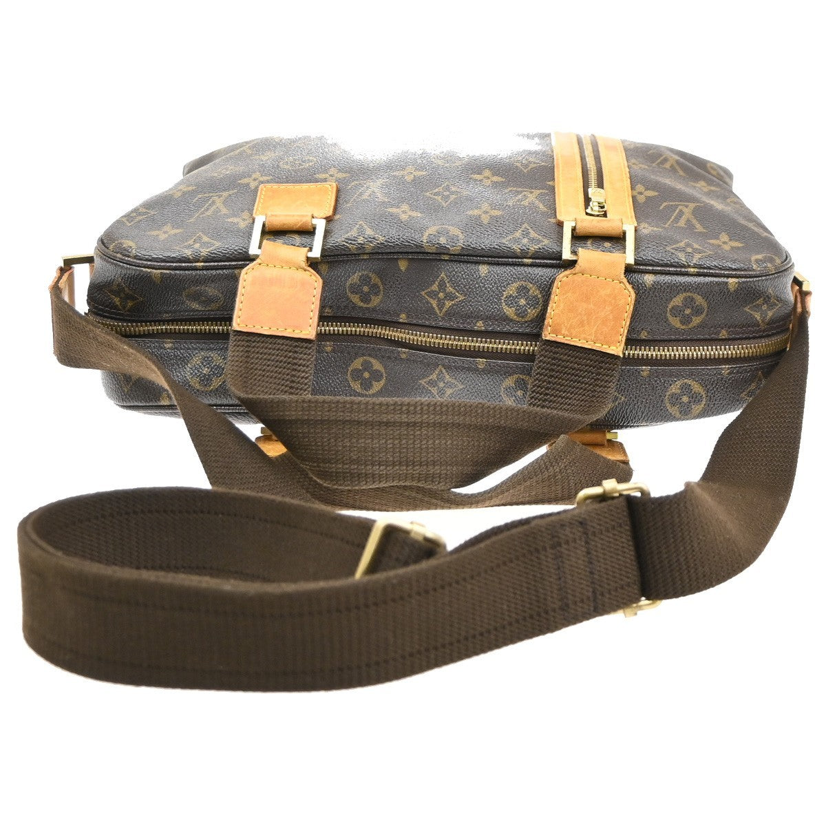 LOUIS VUITTON Sac Bosphore 2Way Hand Bag Monogram Leather Brown M40043 73SA095