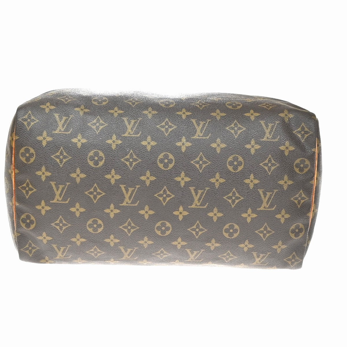 LOUIS VUITTON Speedy 35 Travel Hand Bag Monogram Leather Brown M41524 33YH966