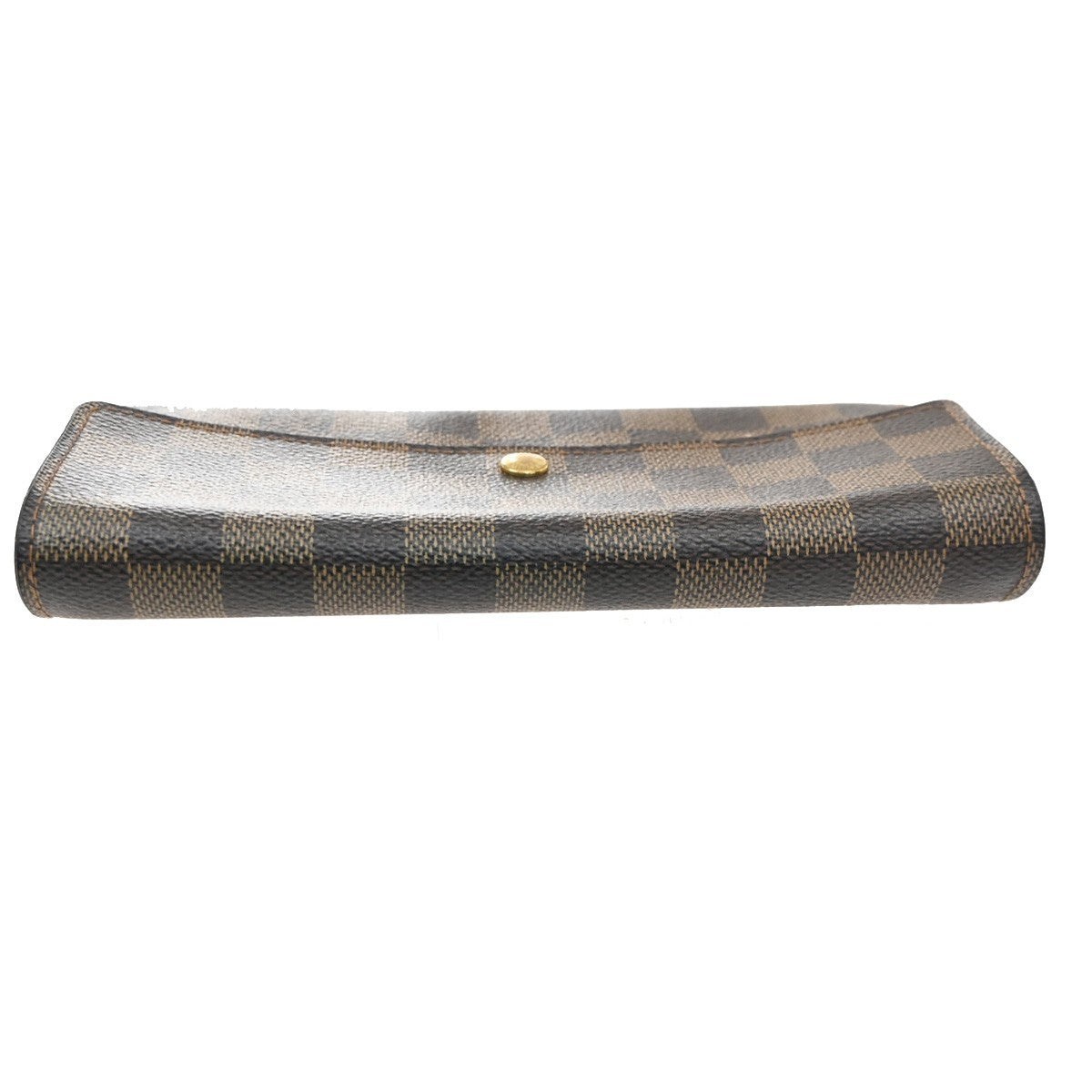 LOUIS VUITTON Porte Monnaie Credit Wallet Damier Ebene Leather BN N61724 09KD104
