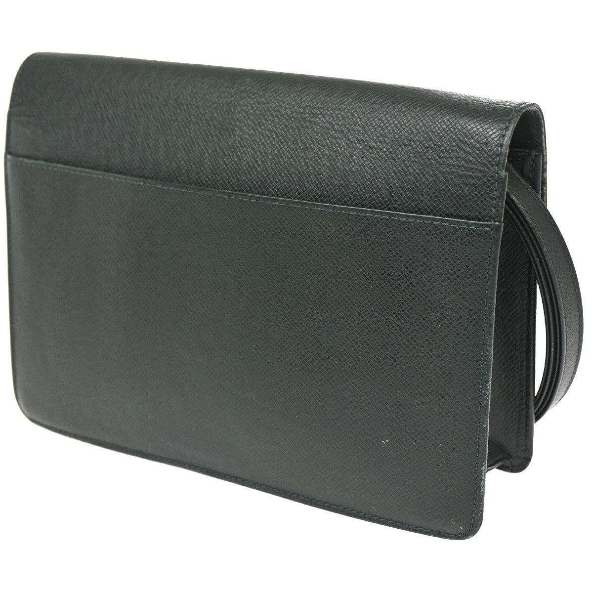 LOUIS VUITTON Pochette Kourad Clutch Hand Bag Taiga Leather GN M30194 05KC165