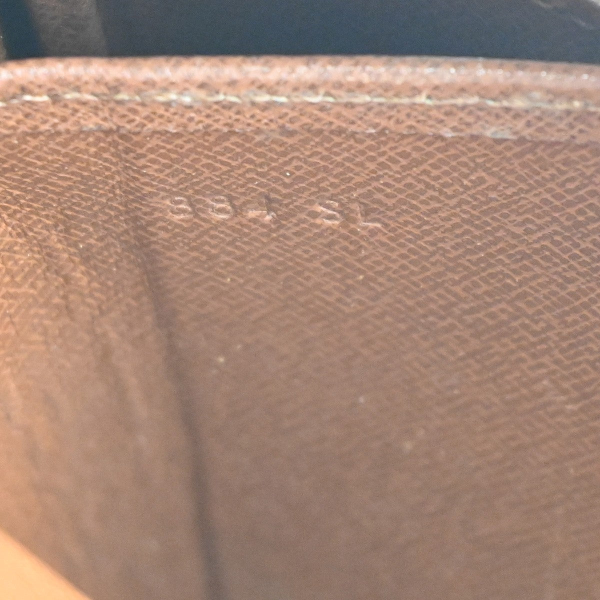 LOUIS VUITTON Cartouchiere MM Shoulder Bag Monogram Leather Brown M51253 84KC821