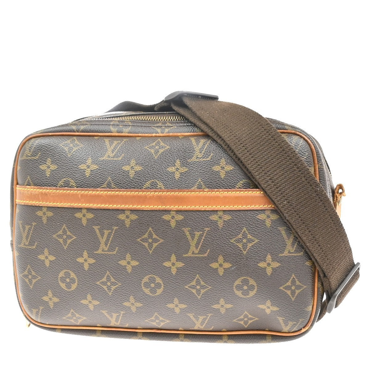 LOUIS VUITTON Reporter Crossbody Shoulder Bag Monogram Leather BN M45254 64KC592