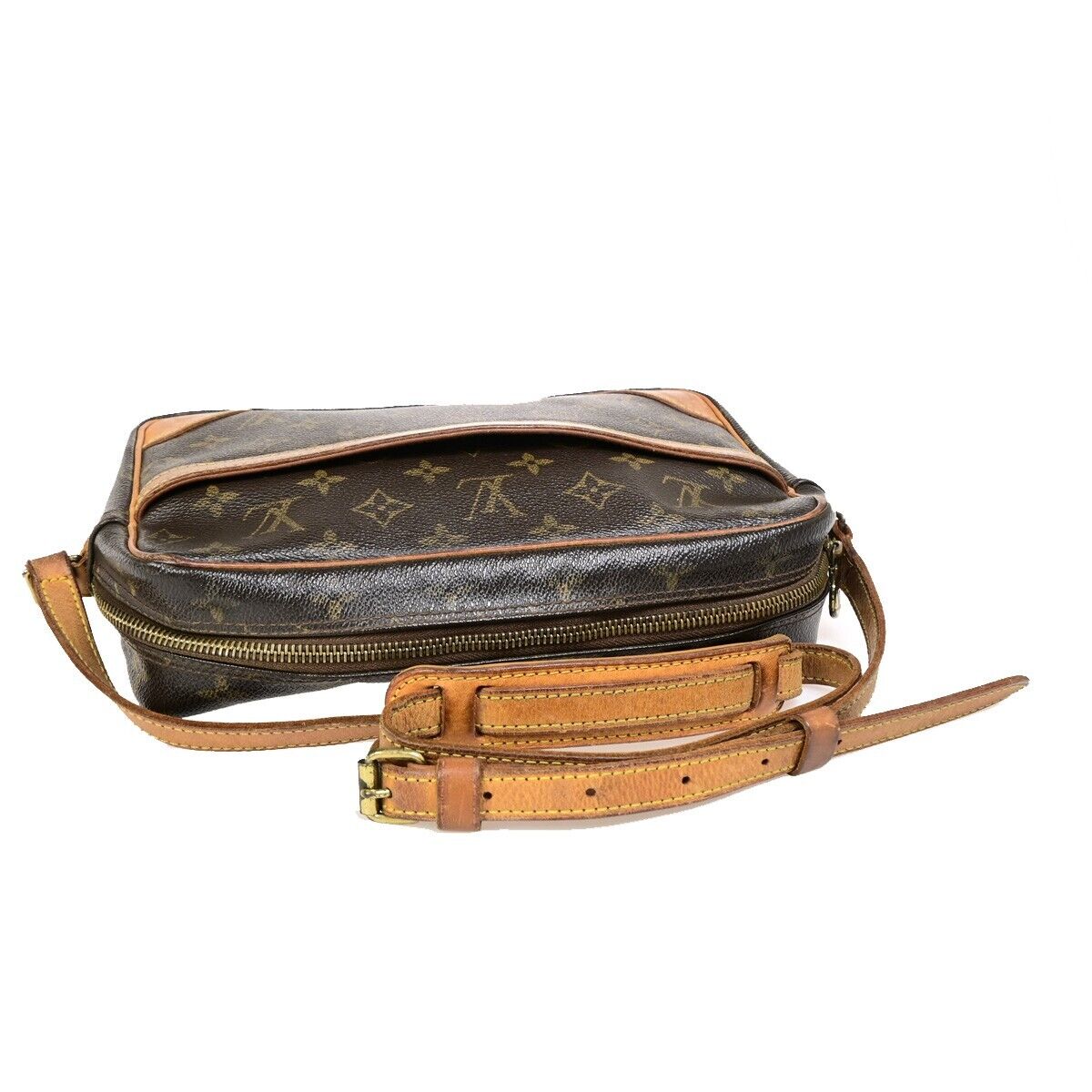 LOUIS VUITTON Trocadero 27 Shoulder Bag Monogram Leather Brown M51274 62EB651
