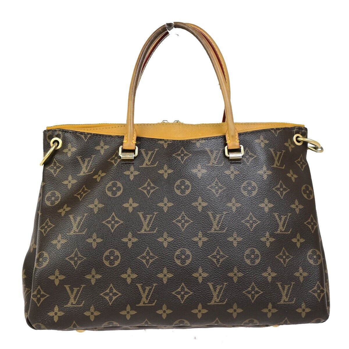 LOUIS VUITTON Pallas 2Way Shoulder Hand Bag Monogram Leather SN M40929 25FB259