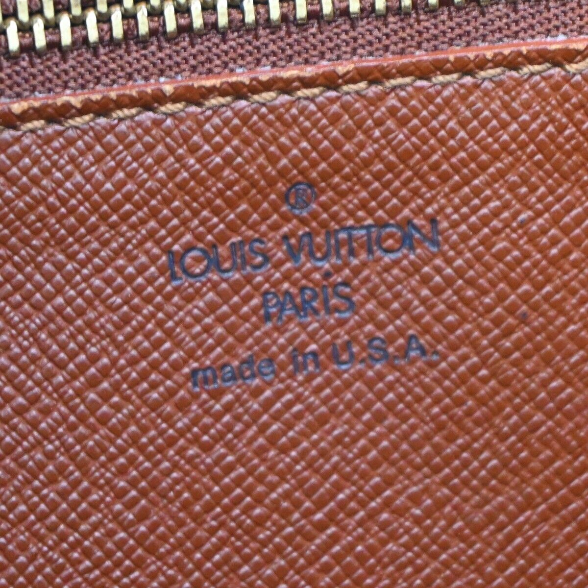 LOUIS VUITTON Trocadero 30 Shoulder Bag Monogram Leather Brown M51272 32EA282