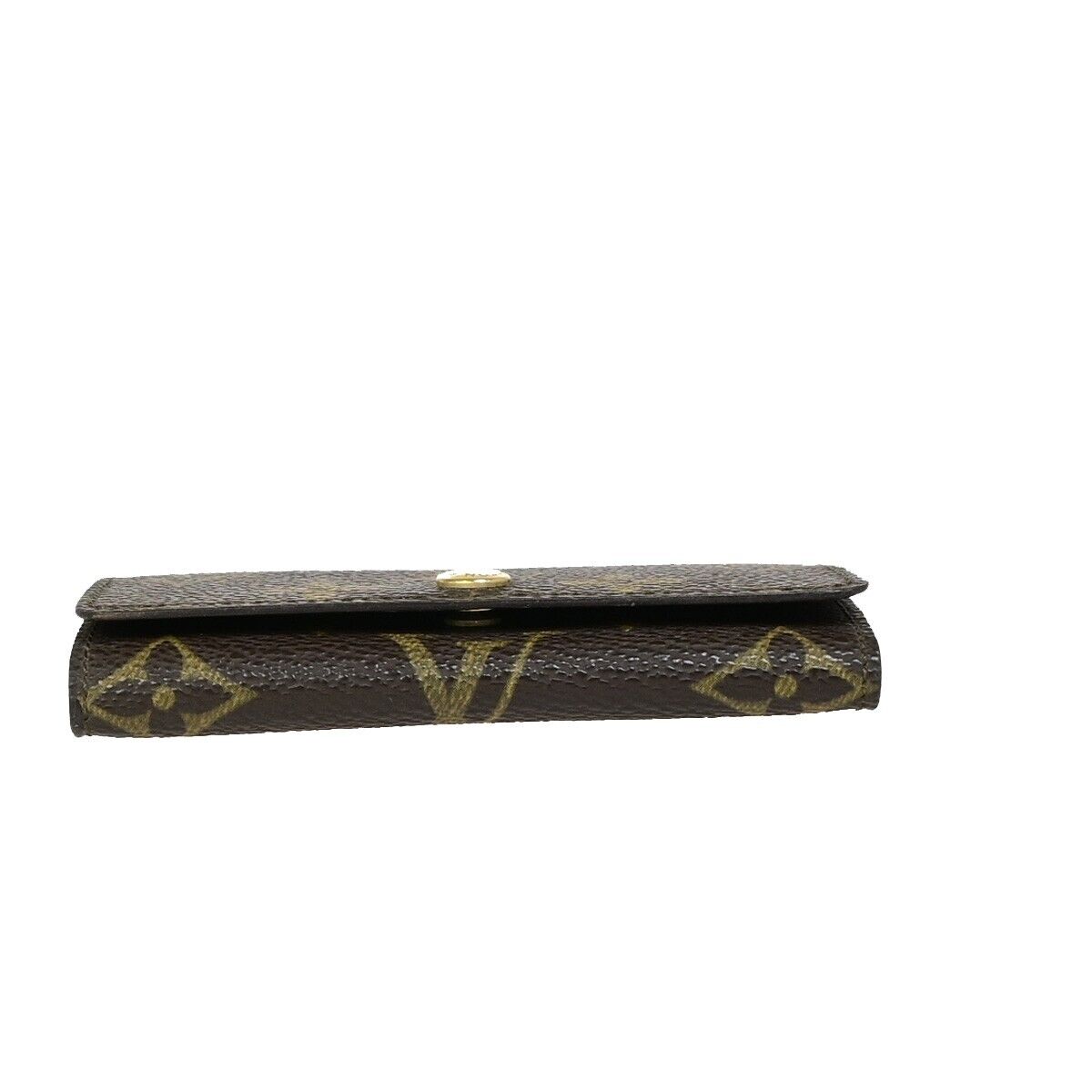 LOUIS VUITTON Multicles 4 Hooks Key Case Monogram Leather Brown M62631 04EB353