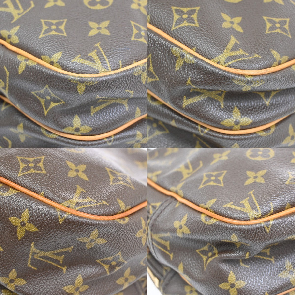 LOUIS VUITTON Reporter Crossbody Shoulder Bag Monogram Leather BN M45254 82KC551