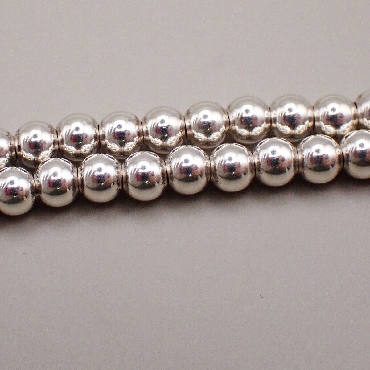 Tiffany & Co. Please Return To Ball Chain Heart Bracelet Silver 925 PK 68YG835