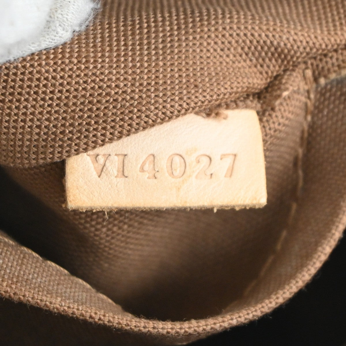 LOUIS VUITTON Tivoli PM Hand Bag Monogram Leather Brown France M40143 21MA244