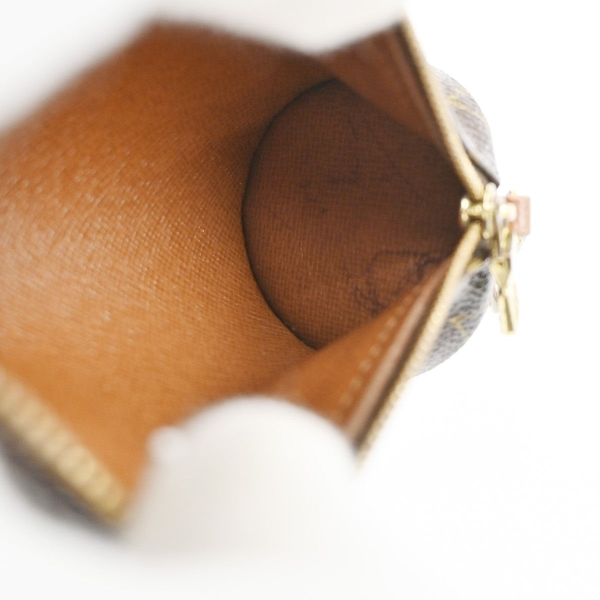 LOUIS VUITTON Mini Papillon Pouch Hand Bag Monogram Brown France 62PA029