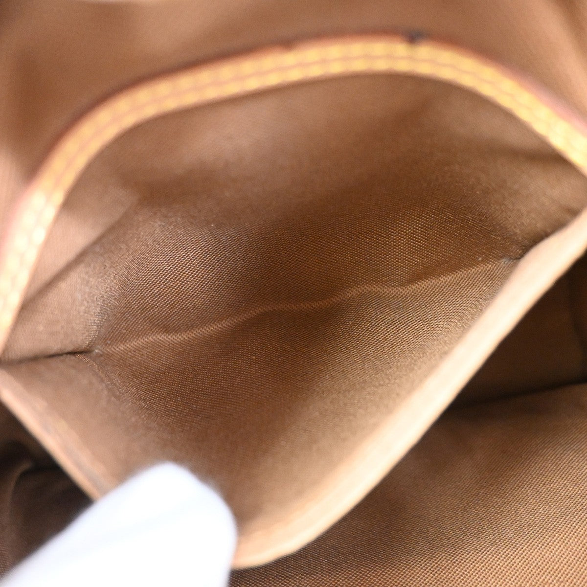 LOUIS VUITTON Montsouris MM Backpack Bag Monogram Leather Brown M51136 72CA841