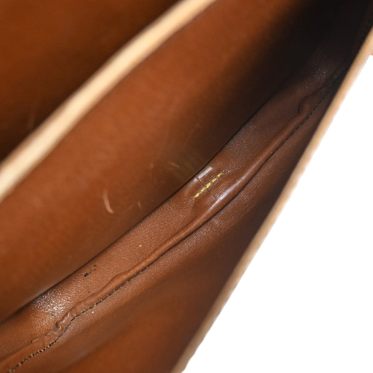 LOUIS VUITTON Cartouchiere GM Shoulder Bag Monogram Leather Brown M51252 34YH191