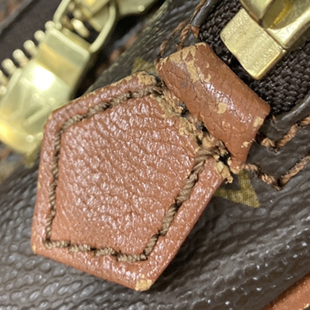 LOUIS VUITTON Mini Amazon Shoulder Bag Monogram Leather Brown M45238 67EF873