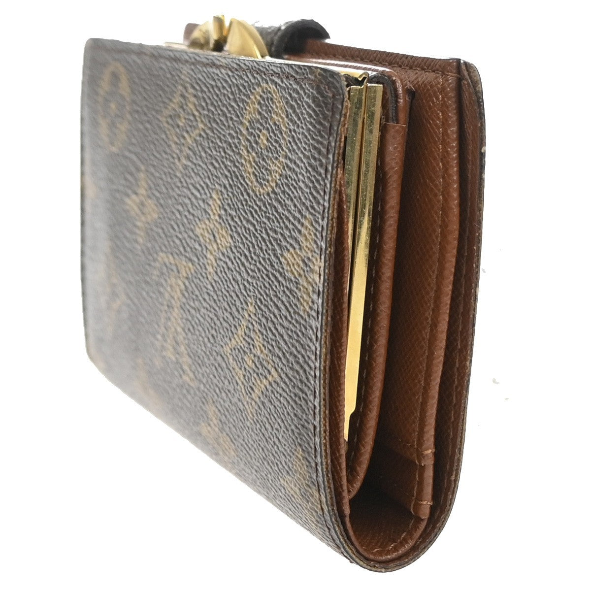 LOUIS VUITTON Portefeuille Viennois Bifold Wallet Monogram Brown M61674 30CA991