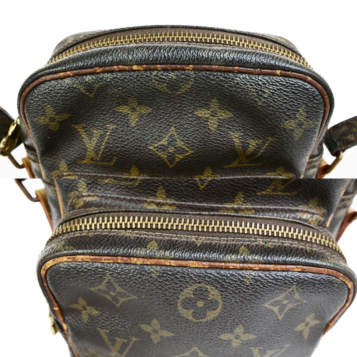 LOUIS VUITTON Amazon Crossbody Shoulder Bag Monogram Leather BN M45236 62FB192
