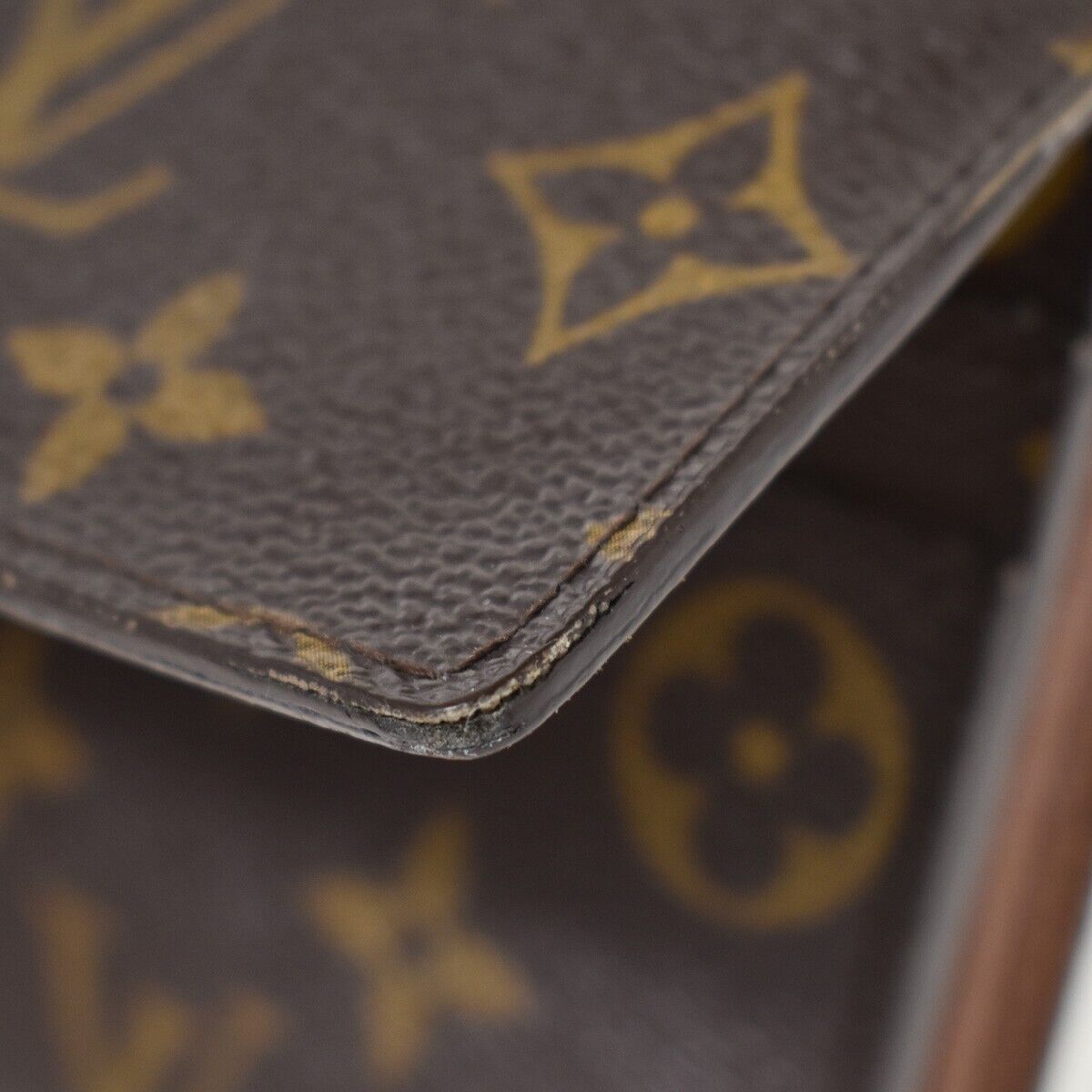 LOUIS VUITTON 2 Set Bifold Trifold Long Wallet Monogram Mat Leather BN 66YD247