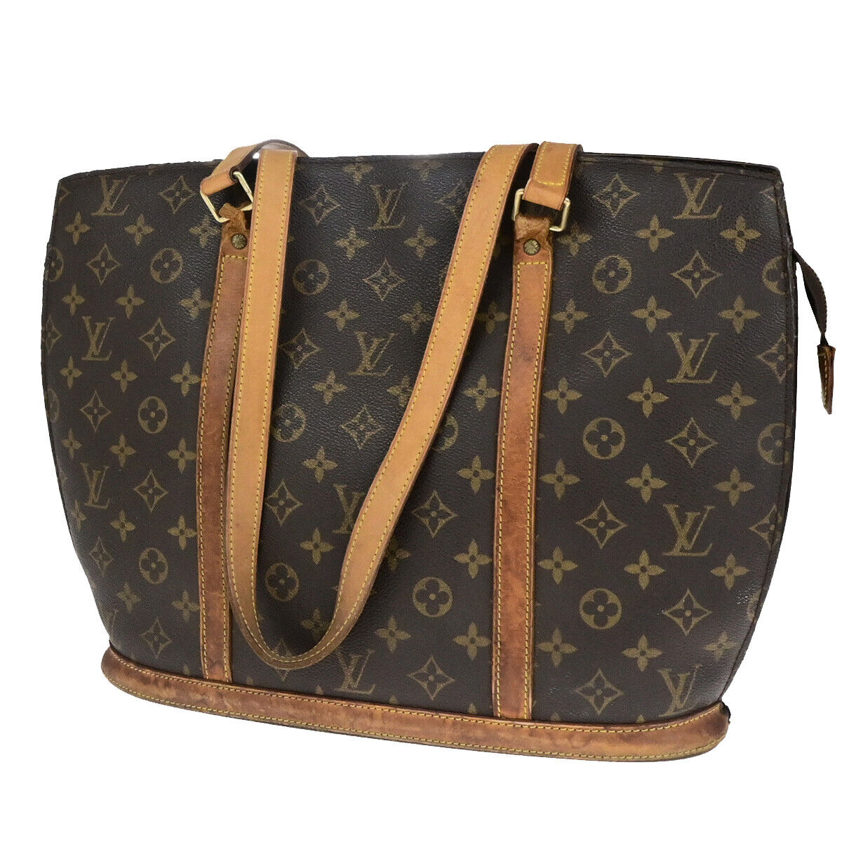 LOUIS VUITTON BABYLONE Shoulder Bag Monogram Leather Brown France M51102 61YG685