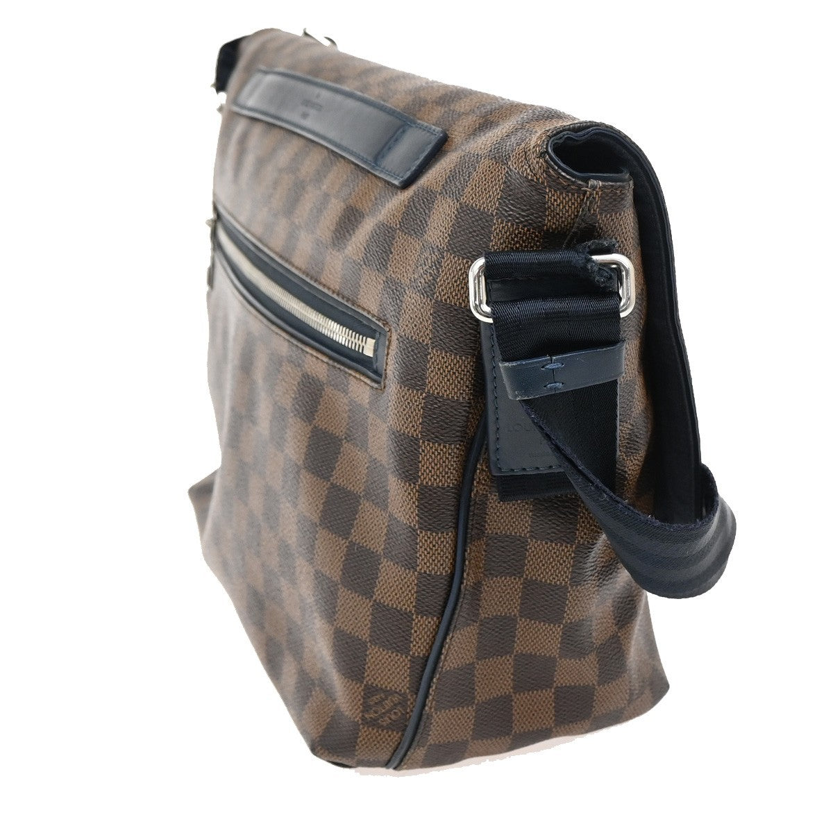 LOUIS VUITTON Sprinter MM Shoulder Bag Damier Ebene Leather Brown N41254 76FC138