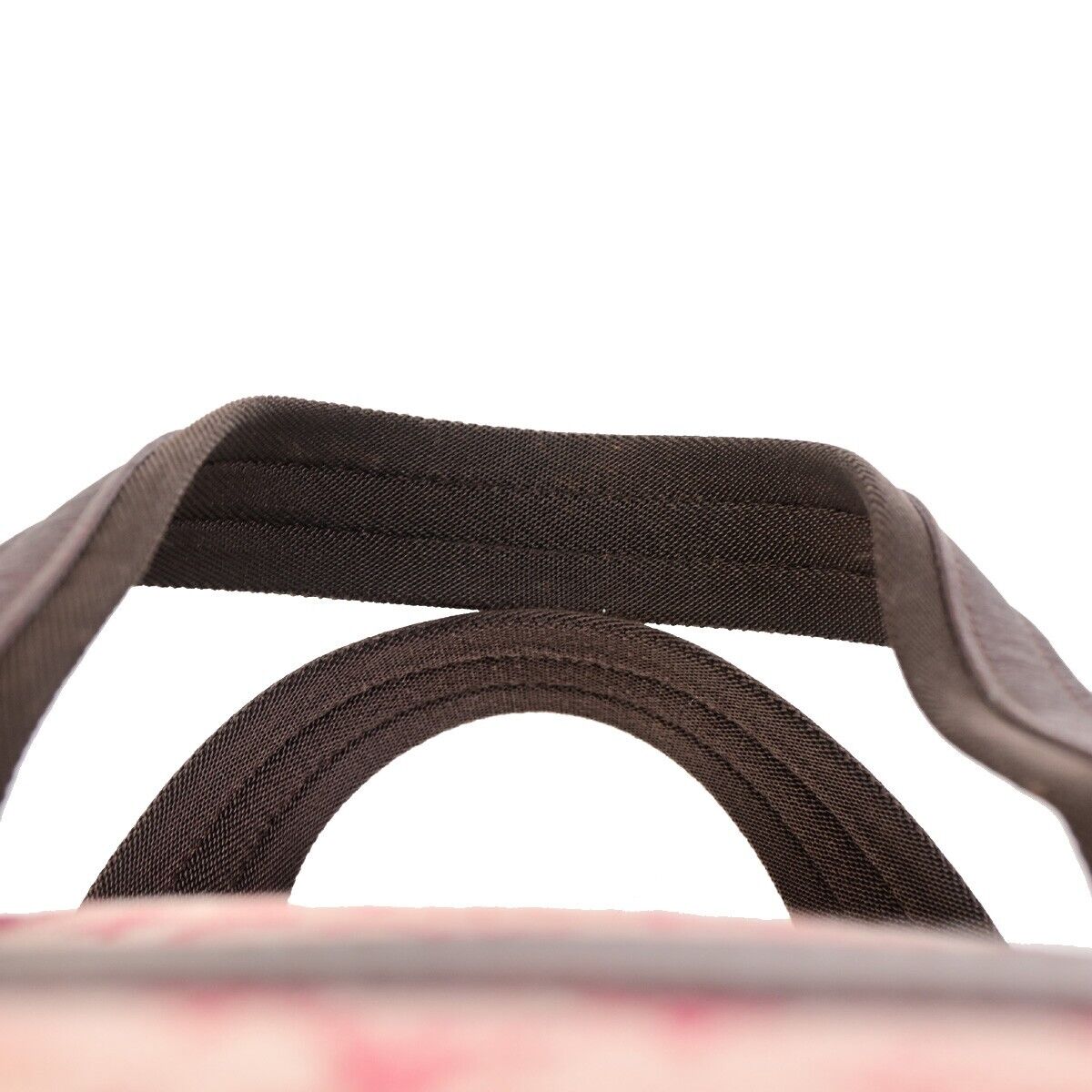 LOUIS VUITTON Logo Josephine GM Hand Bag Monogram Mini Canvas Red M92213 83EC887