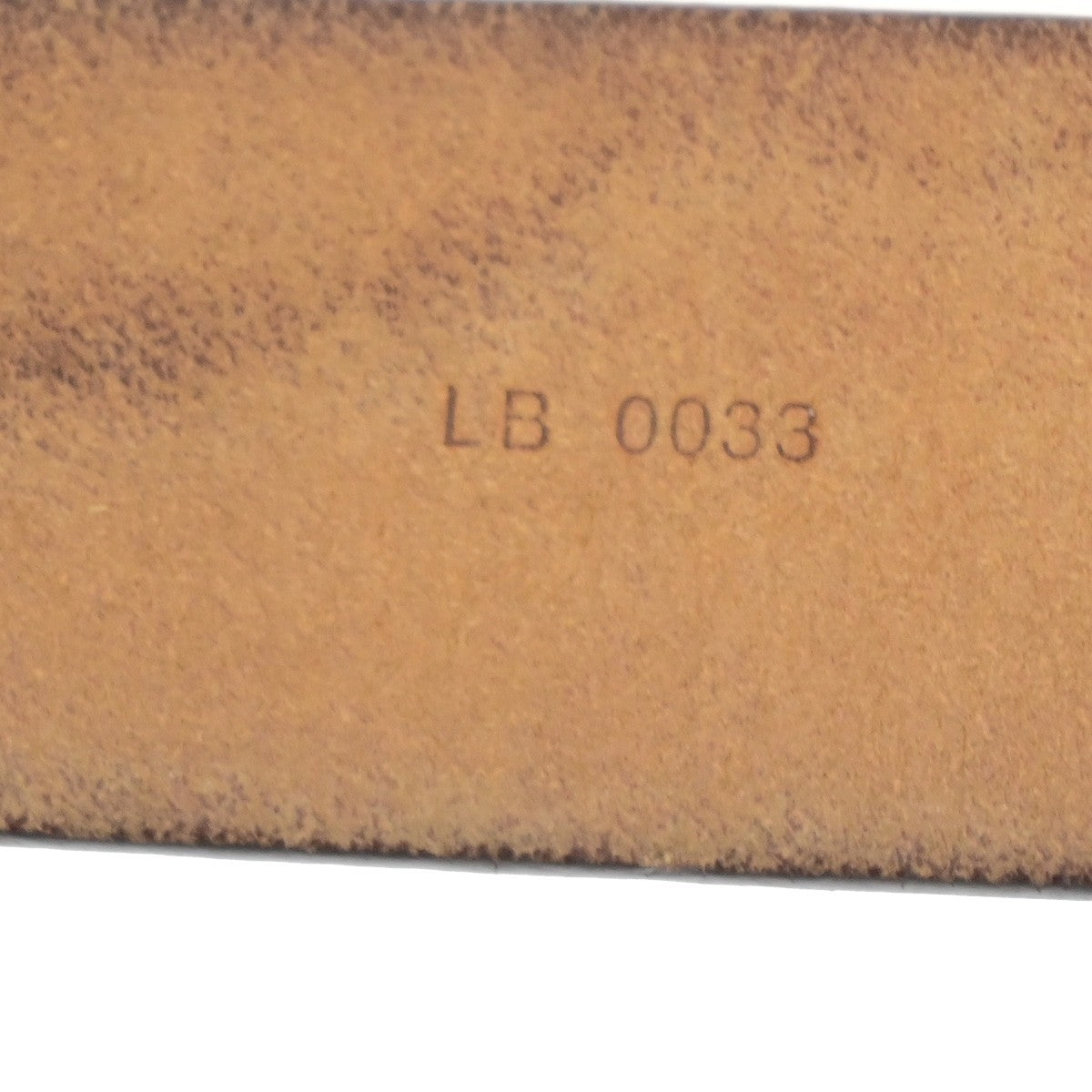 LOUIS VUITTON Santure Carre Belt Damier Ebene Brown GHW France M6802 05CB072