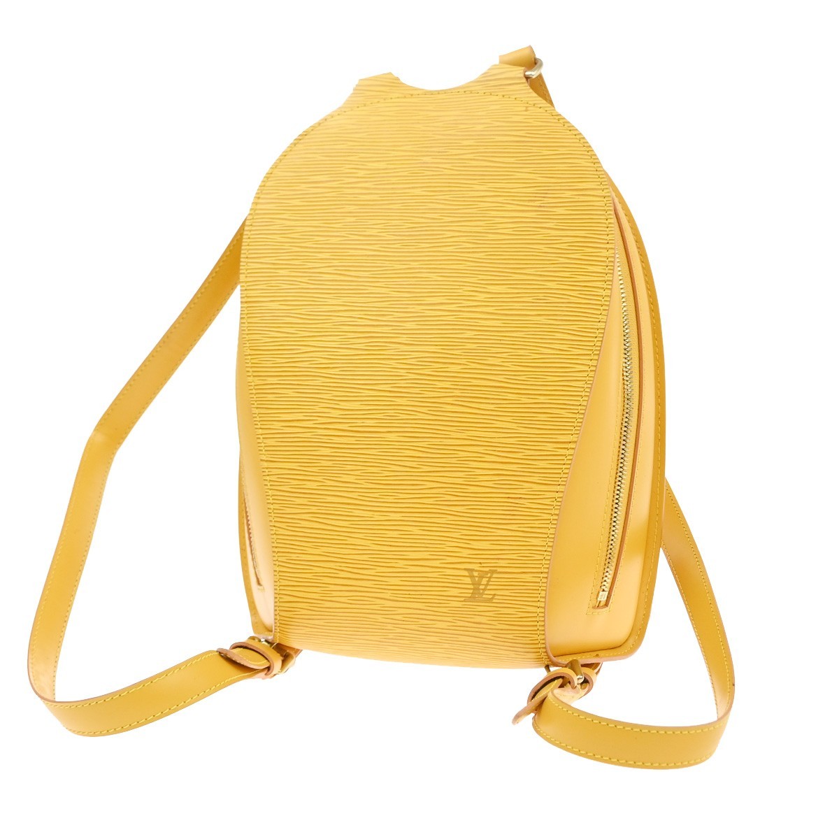 LOUIS VUITTON LV Mabillon Backpack Bag Epi Leather Yellow France M52232 34SA111