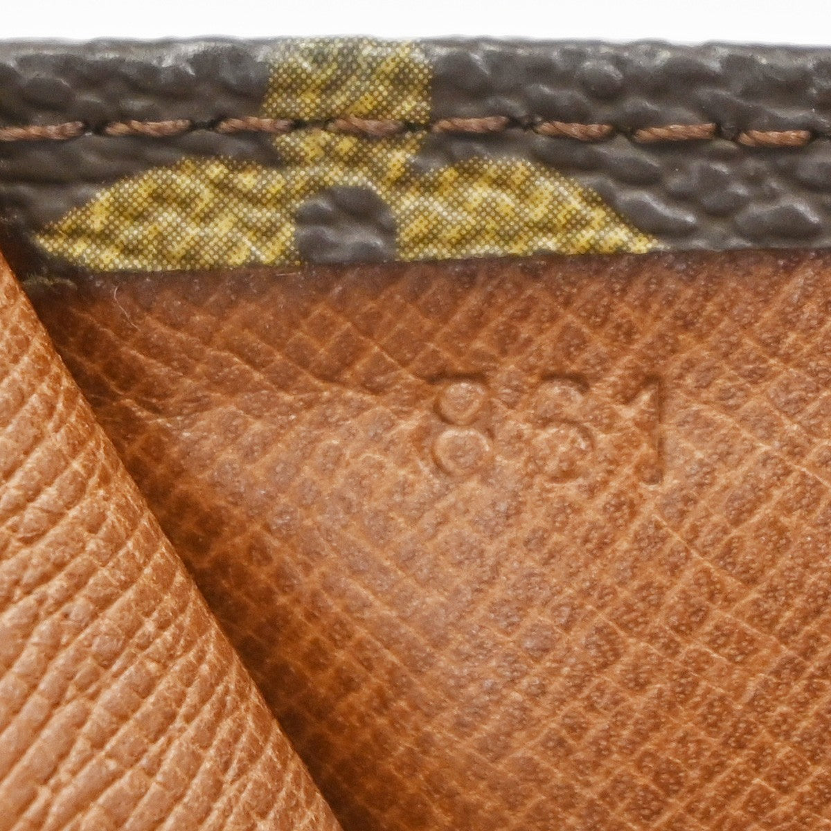 LOUIS VUITTON Pochette Rabat 23 Clutch Hand Bag Monogram Brown M51931 04PA068
